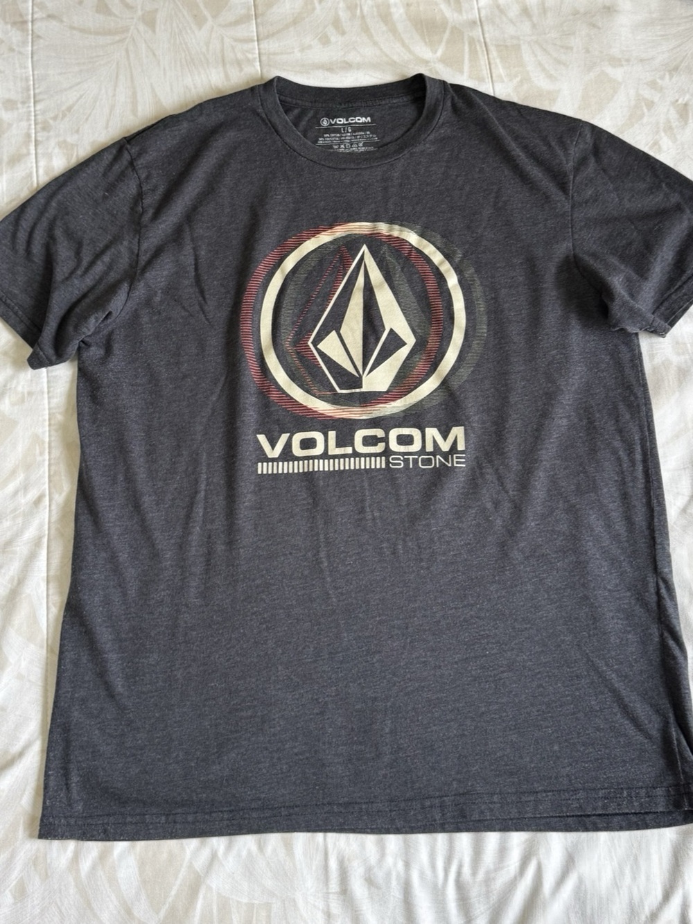 Volcom Graphic Tee Black Size Large